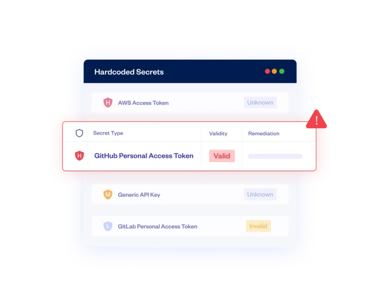 Live Secrets Validation