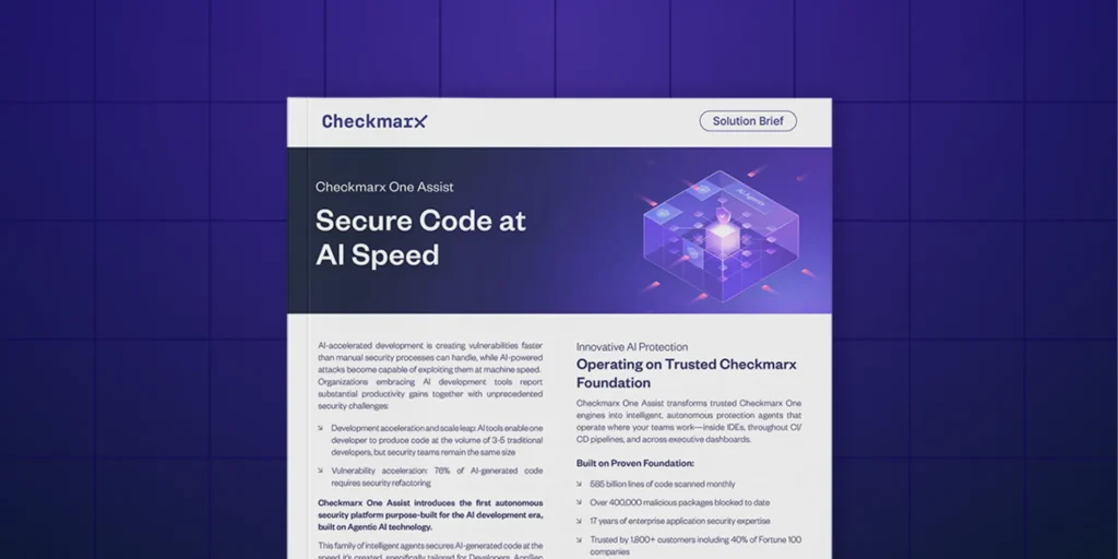 Agentic AI Appsec Solution Brief Cover Image