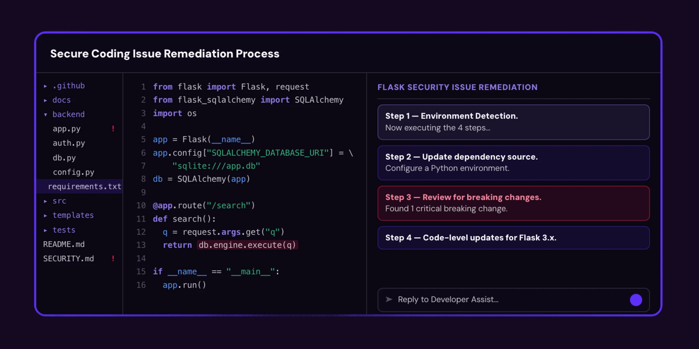 AI-Powered Remediation in the IDE