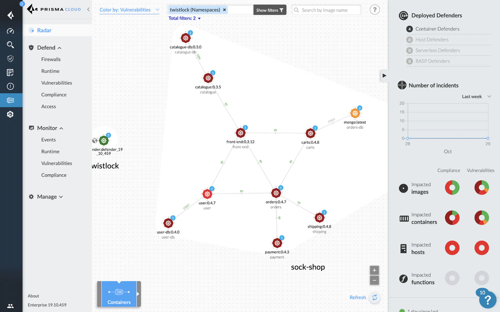 prisma appsec platform ui